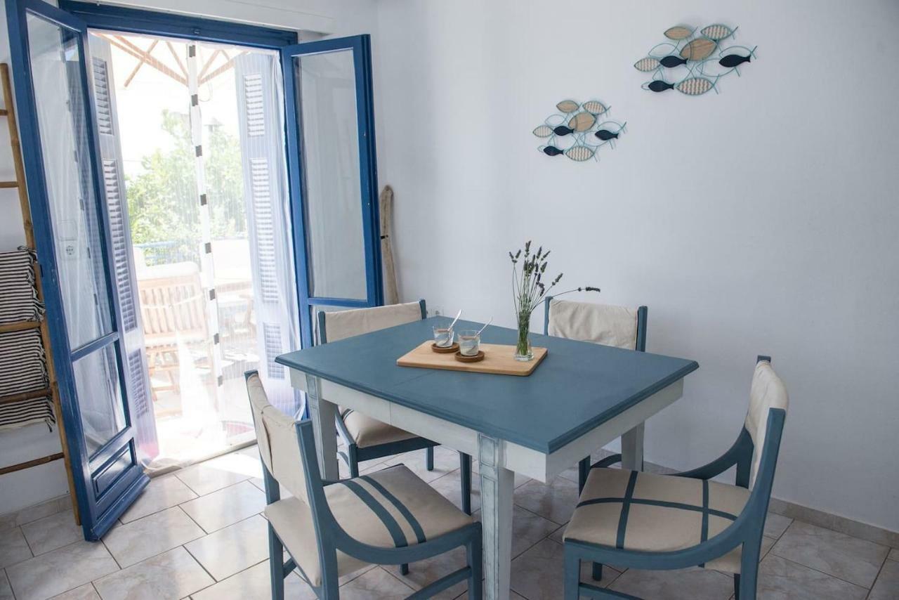 Aquarella-Stylish Veranda Apartment In Centre Of Poros Town Exteriör bild